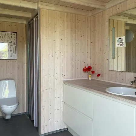 Semesterbostad Modern Summer House With A View Of The Dunes *